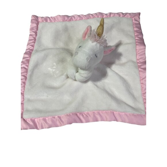 Carters Unicorn Plush Lovey Security Blanket For Babies - Picture 1 of 4